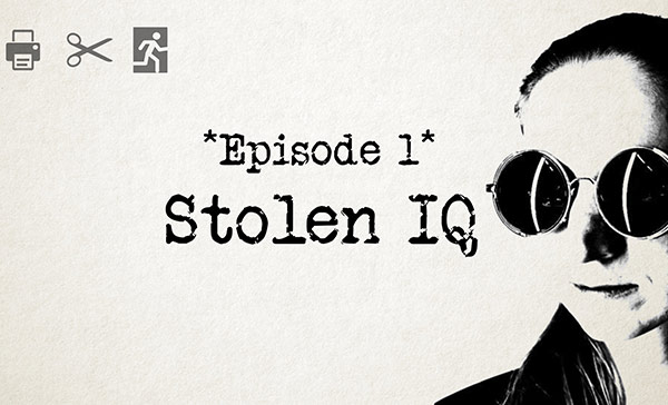 Stolen IQ Play at home puzzle game